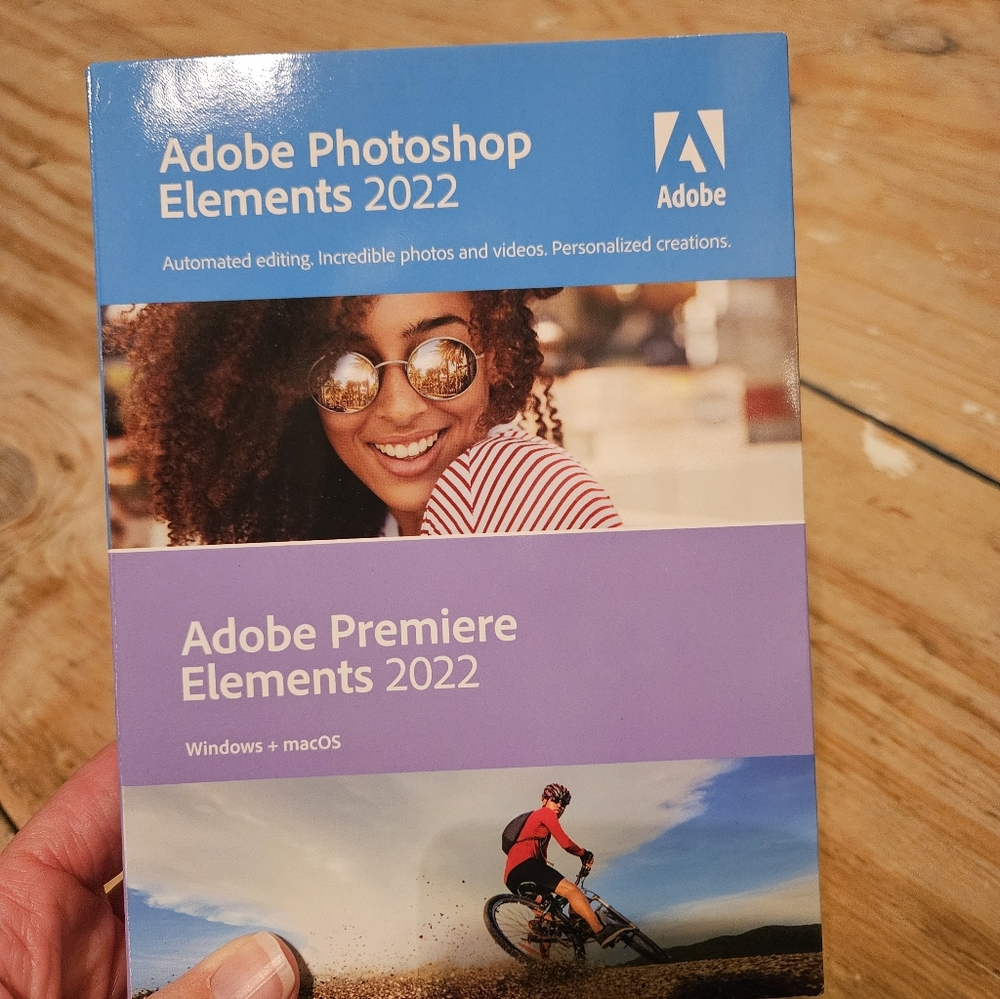Adobe Photoshop and Premiere Elements 2022